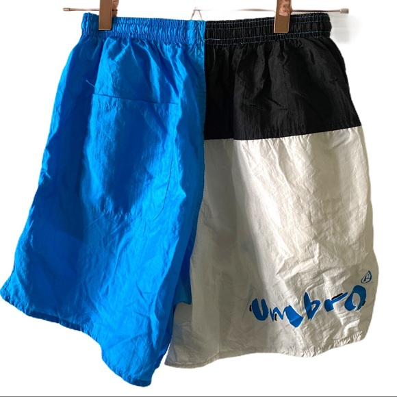 Supremely RARE color blocked 80’s 90s UMBRO shorts - Picture 7 of 8